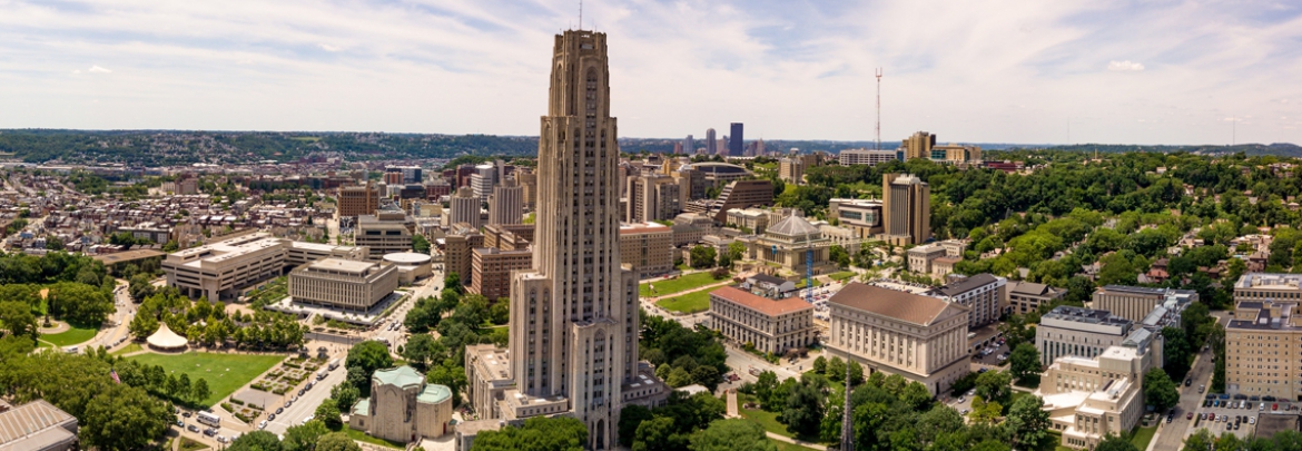 Cathedral of Learning Panoramic Campus